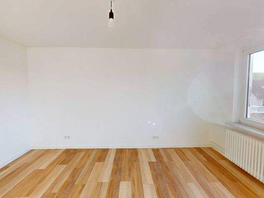 Ansicht II: Wohn- und Esszimmer