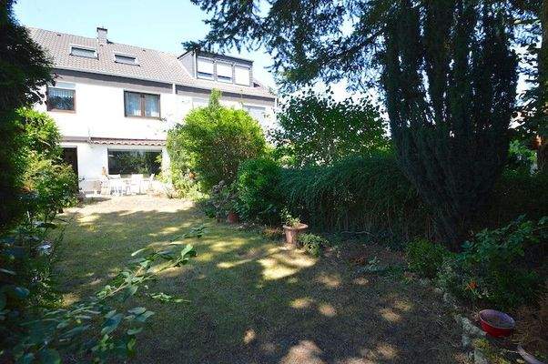 Hausansicht Gartenseite