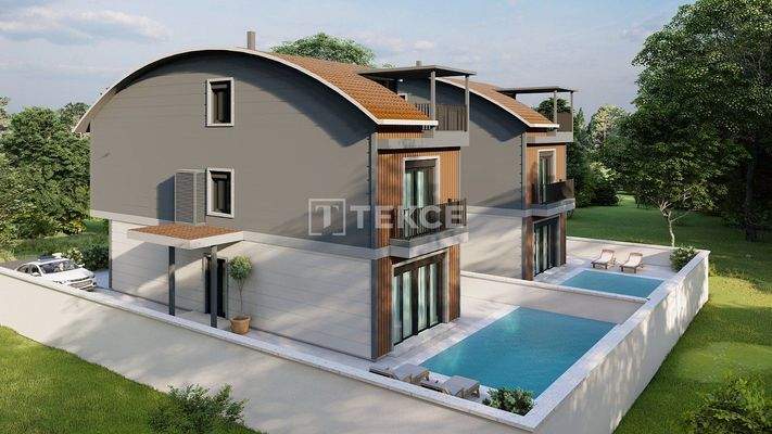 Detached Villa with Pool Close to the Beach in Belek