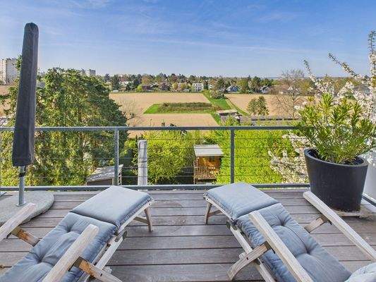 Balkon und Weitblick