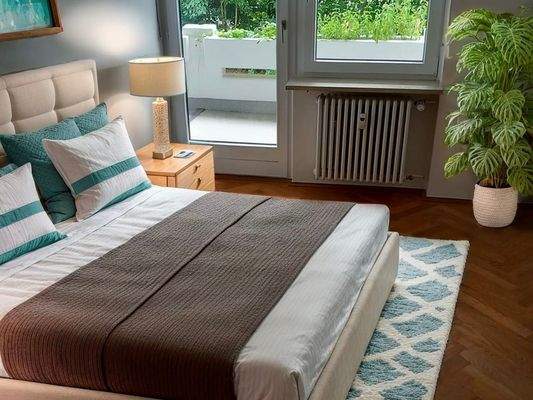 Sonniges Schlafzimmer