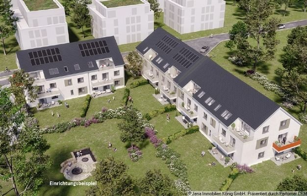Visualisierung Wohnpark an der Roda