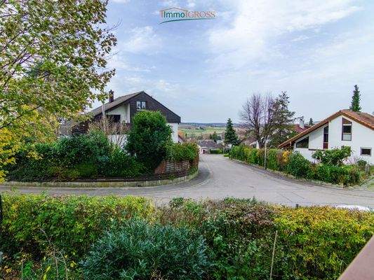 Aussicht aus dem Balkon