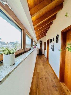 Der Flur im Obergeschoss