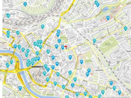 Geolyzer Kartenausschnitt