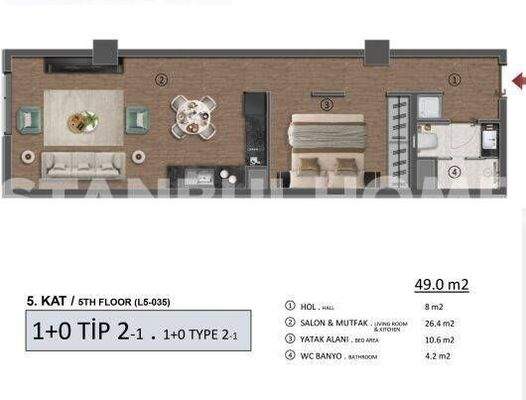 Apartments 500 M from Metrobus in Buyukcekmece Istanbul