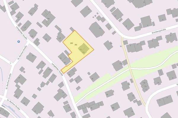 Lageplan Grundstück