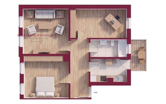 Grundriss Cöthner Straße 10 WE07