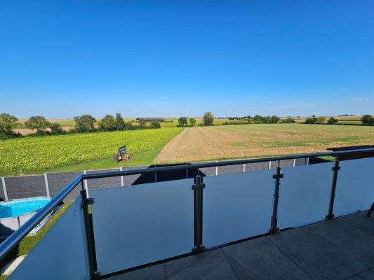 Ausblick Gästezimmer im OG