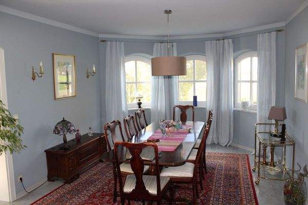 Nebenan das Esszimmer ...