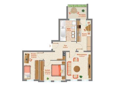 Altenburg Wohnungen, Altenburg Wohnung kaufen