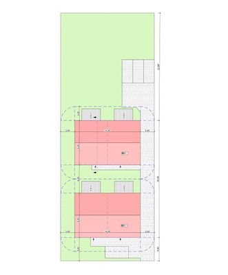 Lageplan zum Bauvorbescheid