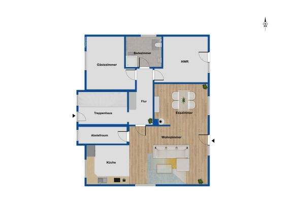 Grundriss Erdgeschoss