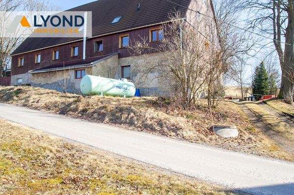 Ansicht von Zufahrtsstraße