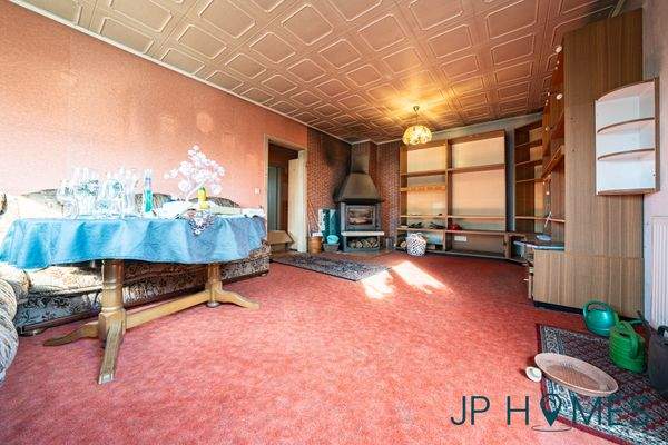 Wohnzimmeransicht 2 Kamin