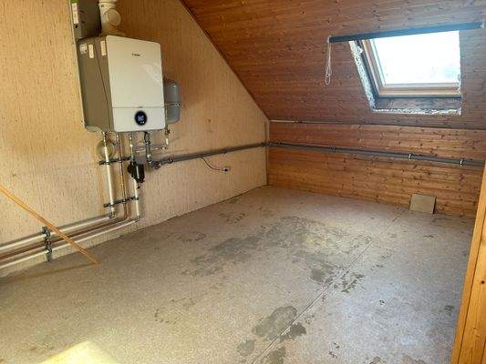 neue Heizung im DG