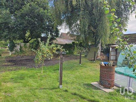 Bereich hinter der Immobilie