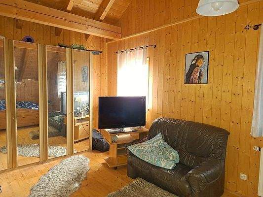 Teilausschnitt vom Schlafzimmer 