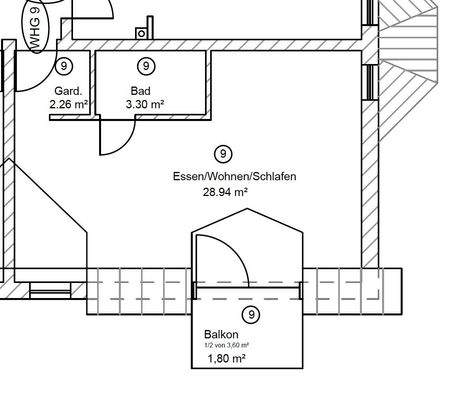 Grundriss Whg 9