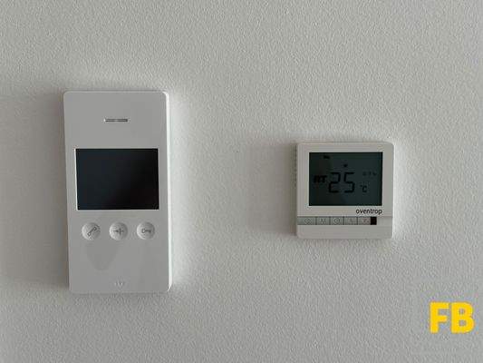 Klingelanlage mit Kamera und Raumthermostat