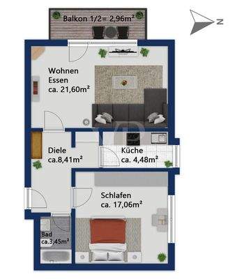 Grundriss Erdgeschoss