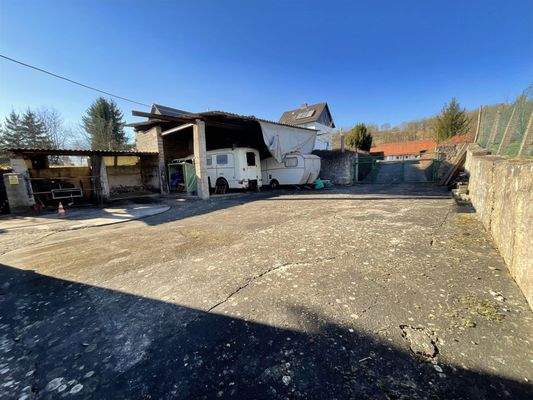 Zufahrt Wohnbaugrundstück