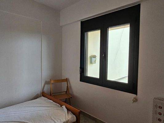 Kreta, Koutouloufari: Haus im Dorfzentrum mit großer Dachterrasse mit herrlichem Blick auf Hersonissos und das Meer zu verkaufen