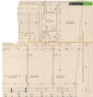 Grundriss Wohnung 3 und Wohnung 6