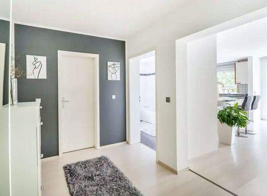 Freundlicher Flurbereich