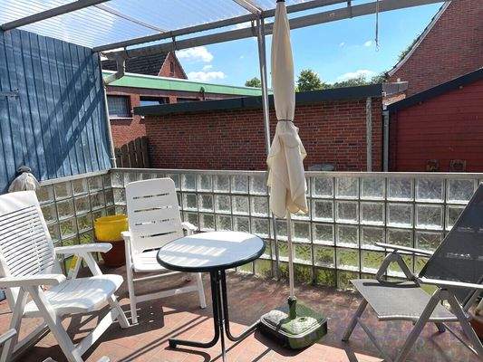 überdachte Terrasse