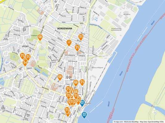 Geolyzer Kartenausschnitt