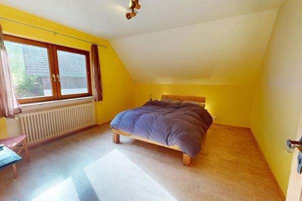 Große Schlafrüme im Dachgeschoss