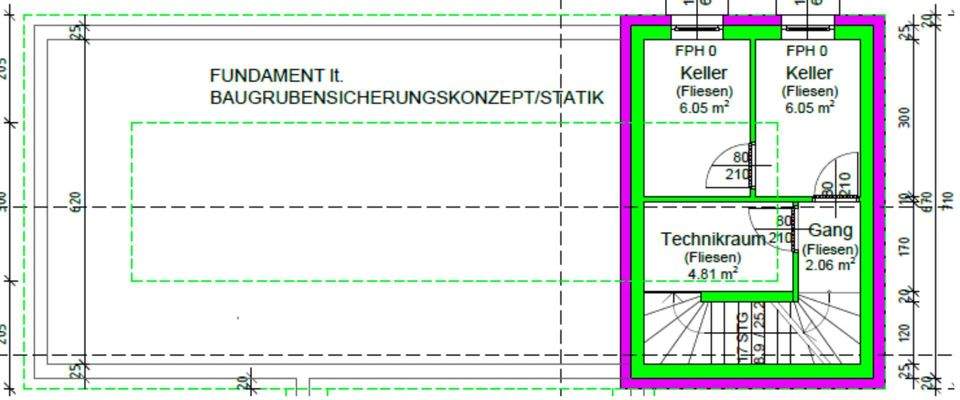 15. Keller (Nutzfläche ca. 19 m2)