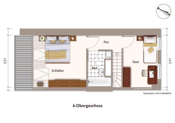 Hasselbach 6.OG links