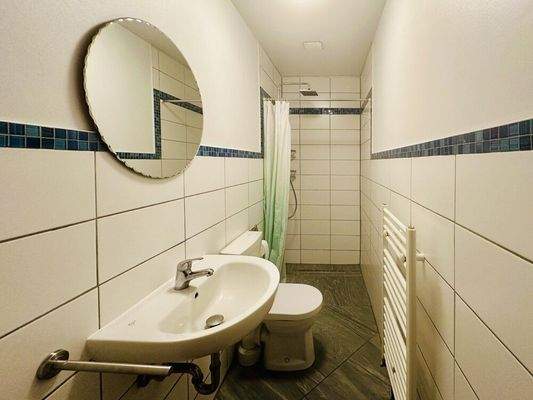 Gäste-WC mit Dusche