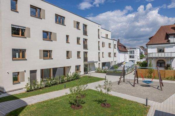 grüner Innenbereich