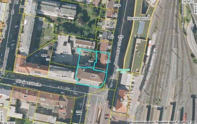 Grundstück Orthofoto Südtiroler Platz 1 JPEG