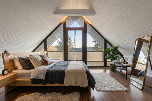 Schlafzimmer visualisiert