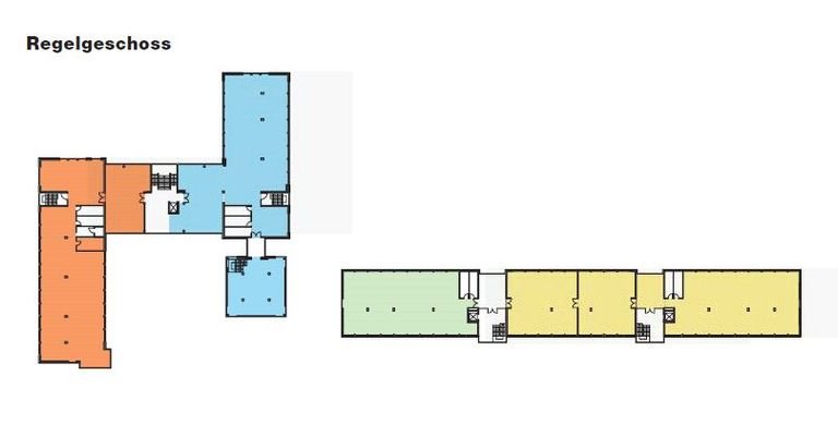 Grundriss Regelgeschoss