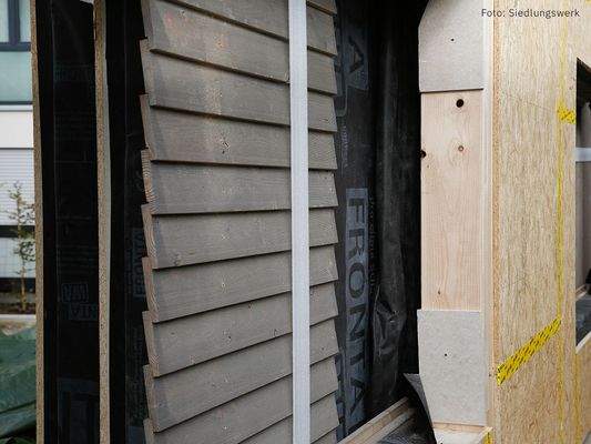 Montage Holzbauelement 