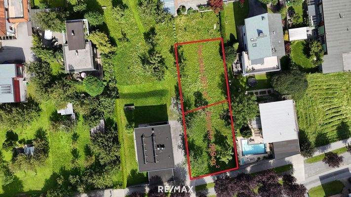 Parzelle mit 369 m²