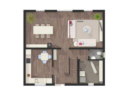 Grundriss Erdgeschoss