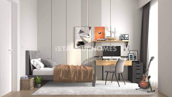 Apartments for Sale in a Family Concept Complex in Kagithane