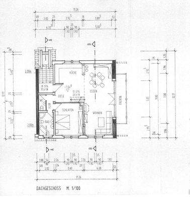 Grundriss Dachgeschoss