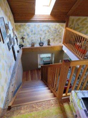 Treppenaufgang ins DG 