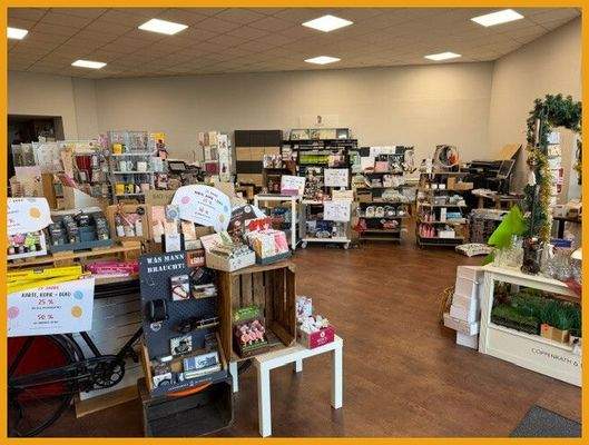 Blick in den Verkaufsraum