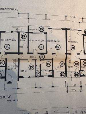 Grundriss WHG Nr. 15