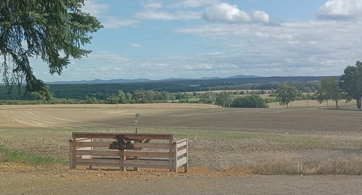 Ausblick von der Anlage 