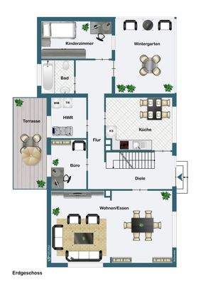 Grundriss Erdgeschoss