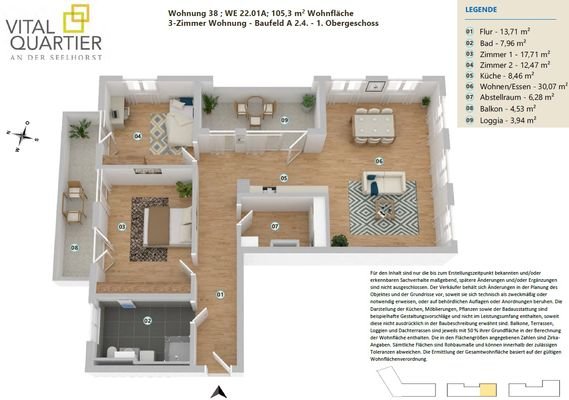 Grundriss WHG38